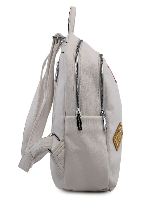 Белый рюкзак Fabbiano (Фаббиано) - артикул: 0К-00023516 - ракурс 2