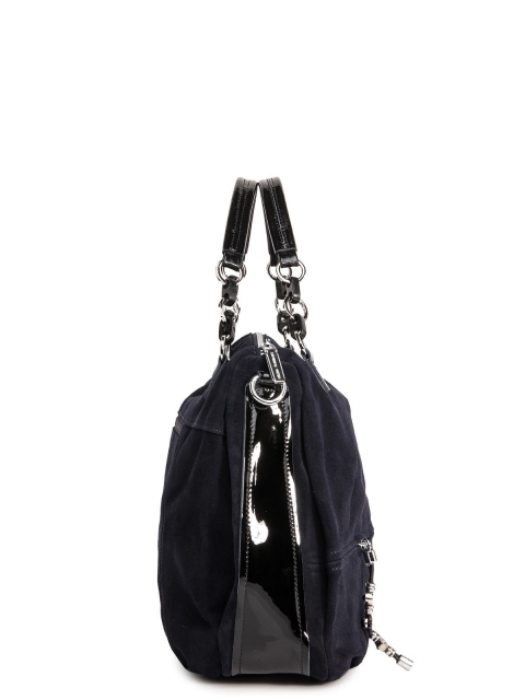 Синяя сумка мешок Fabbiano (Фаббиано) - артикул: 0К-00017749 - ракурс 2