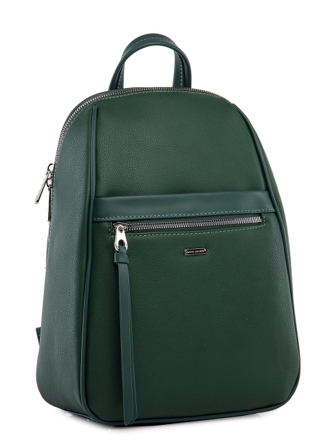 Зелёный рюкзак David Jones (Дэвид Джонс) - артикул: 0К-00026256 - ракурс 1