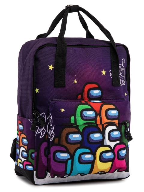 Фиолетовый рюкзак Angelo Bianco (Анджело Бьянко) - артикул: 0К-00029041 - ракурс 1