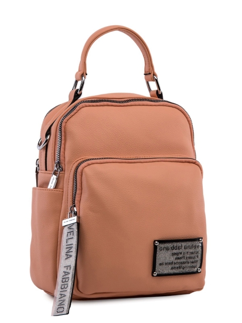 Розовый рюкзак Fabbiano (Фаббиано) - артикул: 0К-00023543 - ракурс 1