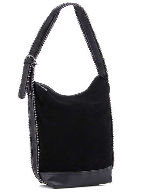 Чёрная сумка мешок Polina (Полина) - артикул: К0000034549 - ракурс 1