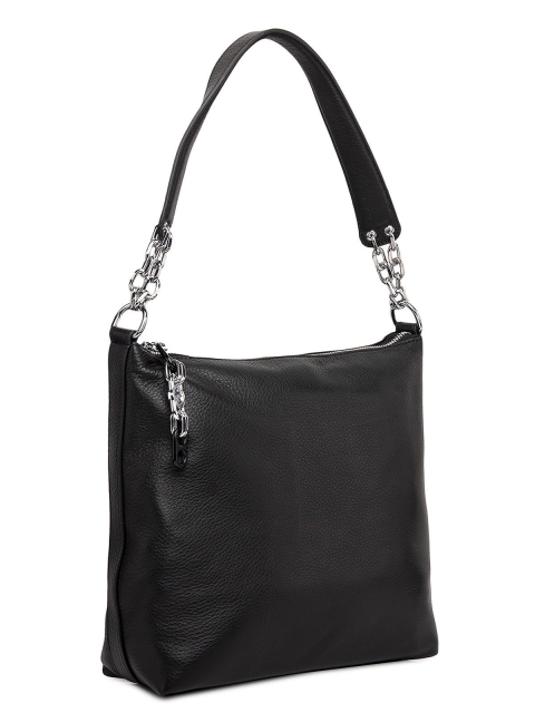 Чёрная сумка мешок Polina (Полина) - артикул: 0К-00019513 - ракурс 1
