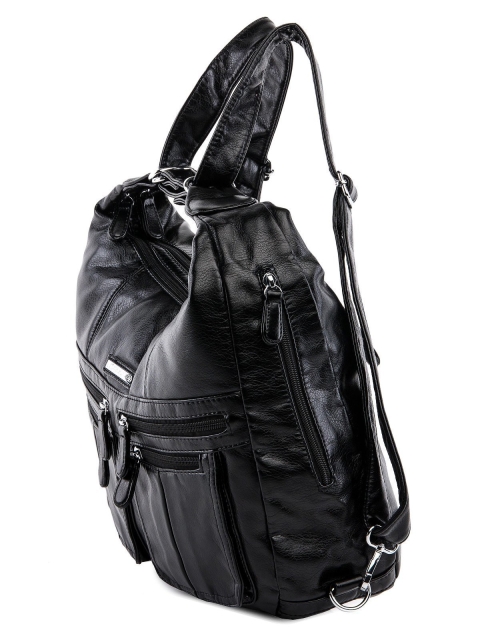 Чёрная сумка мешок Sarsa (Sarsa) - артикул: 0К-00022641 - ракурс 4