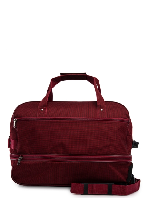 Бордовый чемодан Lbags (Эльбэгс) - артикул: 0К-00005413 - ракурс 3