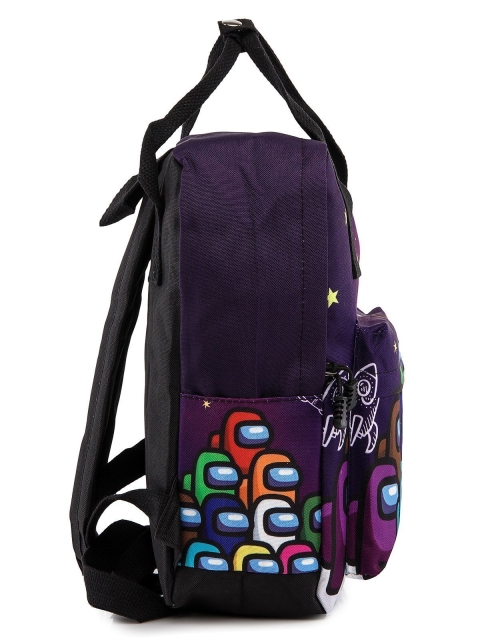 Фиолетовый рюкзак Angelo Bianco (Анджело Бьянко) - артикул: 0К-00029041 - ракурс 2