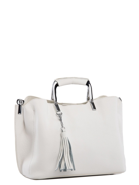 Белая сумка классическая Polina (Полина) - артикул: 0К-00026715 - ракурс 1