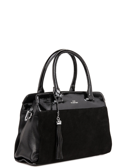 Чёрная сумка классическая Polina (Полина) - артикул: 0К-00017121 - ракурс 1