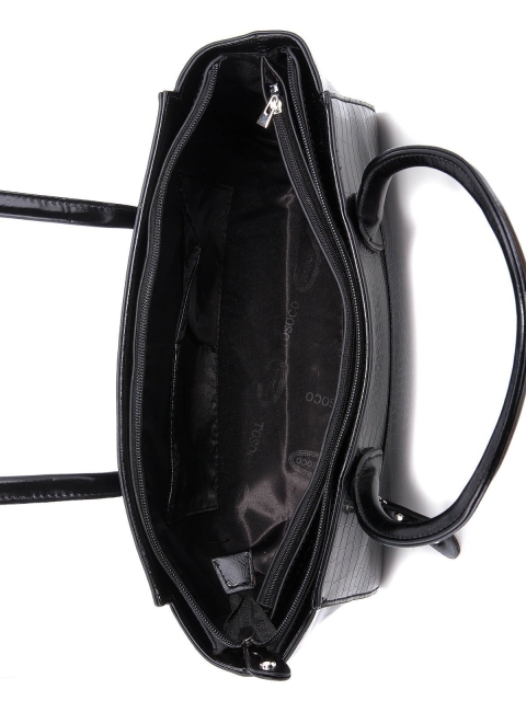 Чёрная сумка классическая Tosoco (Тосоко) - артикул: К0000036581 - ракурс 4