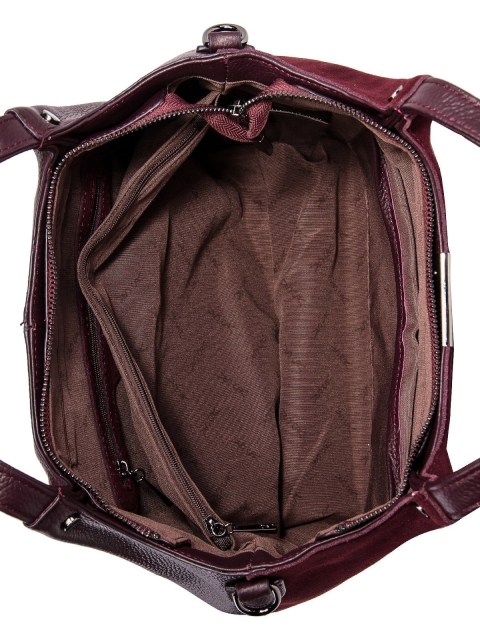 Бордовая сумка классическая Valensiy (Валенсия) - артикул: 0К-00021888 - ракурс 4
