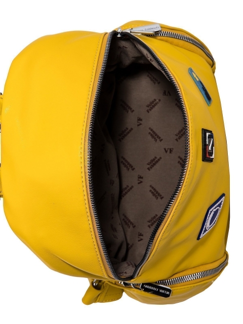 Жёлтый рюкзак Fabbiano (Фаббиано) - артикул: 0К-00023541 - ракурс 4