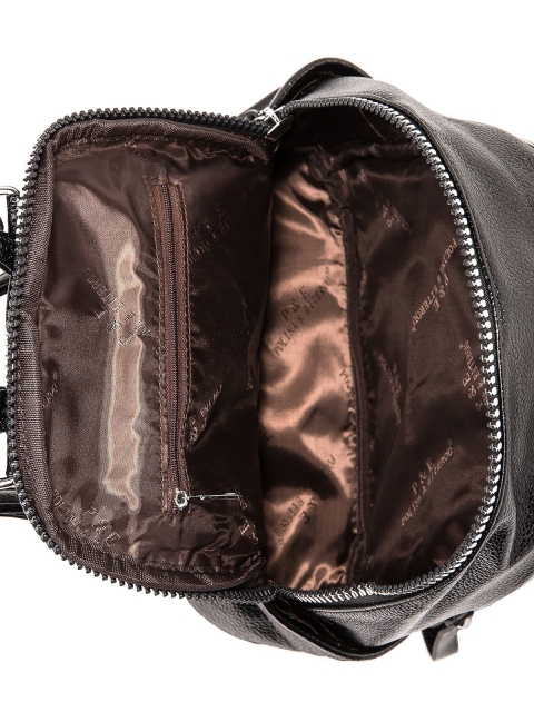 Чёрный рюкзак Polina (Полина) - артикул: 0К-00017124 - ракурс 4
