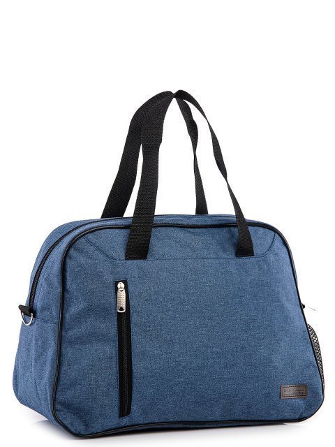 Синяя дорожная сумка Lbags (Эльбэгс) - артикул: 0К-00027403 - ракурс 1