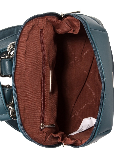 Бирюзовый рюкзак David Jones (Дэвид Джонс) - артикул: 0К-00018415 - ракурс 4