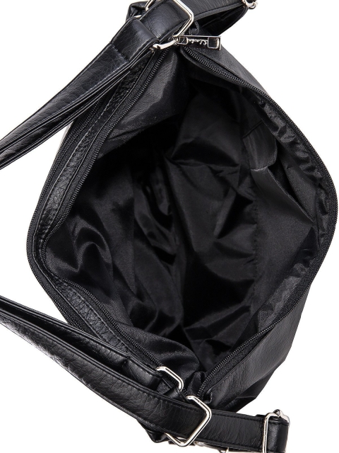 Чёрная сумка мешок S.Lavia (Славия) - артикул: 657 601 01 - ракурс 5