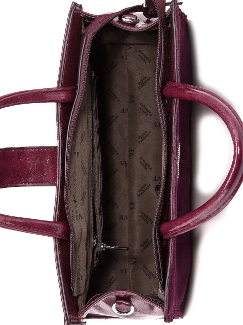 Бордовая сумка классическая Fabbiano (Фаббиано) - артикул: 0К-00006388 - ракурс 4
