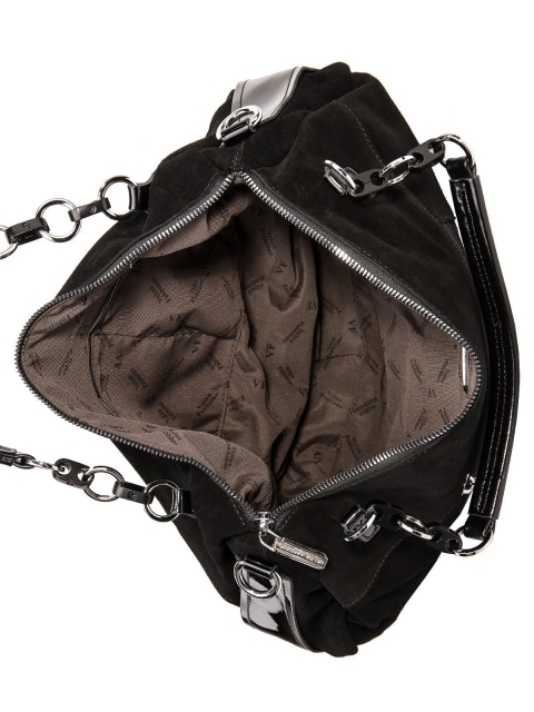Чёрная сумка мешок Fabbiano (Фаббиано) - артикул: 0К-00017747 - ракурс 4