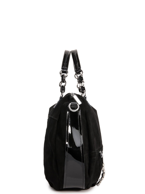 Чёрная сумка мешок Fabbiano (Фаббиано) - артикул: 0К-00017747 - ракурс 2