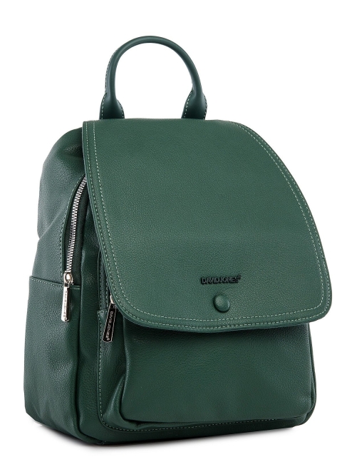 Зелёный рюкзак David Jones (Дэвид Джонс) - артикул: 0К-00026163 - ракурс 1