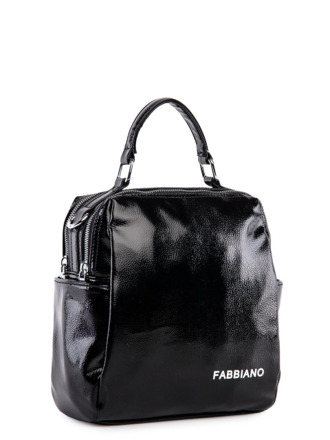 Чёрный рюкзак Fabbiano (Фаббиано) - артикул: 0К-00023519 - ракурс 1