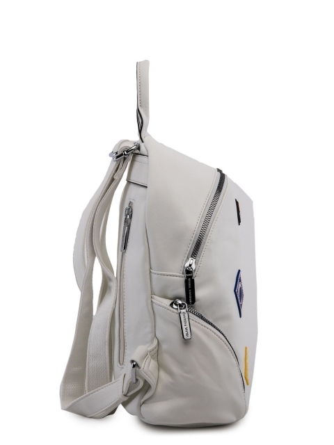 Белый рюкзак Fabbiano (Фаббиано) - артикул: 0К-00023539 - ракурс 2