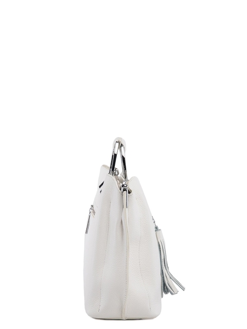 Белая сумка классическая Polina (Полина) - артикул: 0К-00026715 - ракурс 2