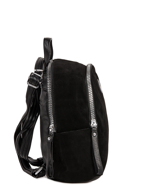Чёрный рюкзак Polina (Полина) - артикул: 0К-00017133 - ракурс 2