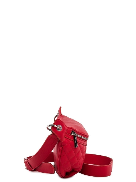 Красная сумка на пояс David Jones (Дэвид Джонс) - артикул: 0К-00026122 - ракурс 2