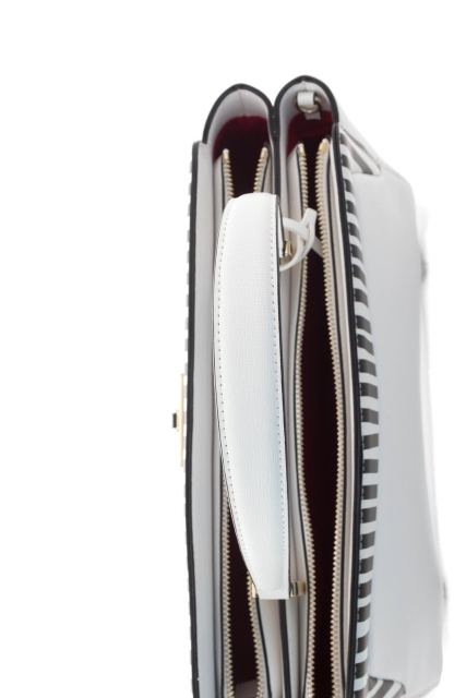 Белая сумка классическая Cromia (Кромиа) - артикул: К0000006835 - ракурс 3