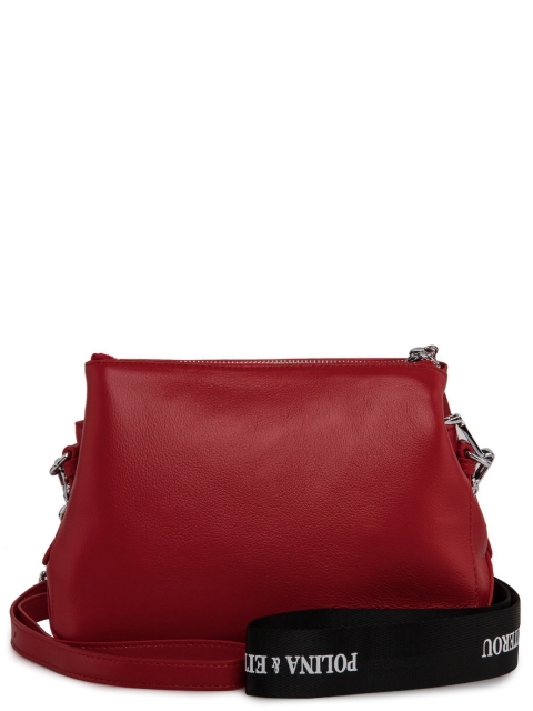 Красная сумка планшет Polina (Полина) - артикул: 0К-00017507 - ракурс 3