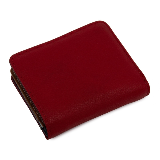 Красное портмоне S.Style (S.Style) - артикул: 0К-00024493 - ракурс 1
