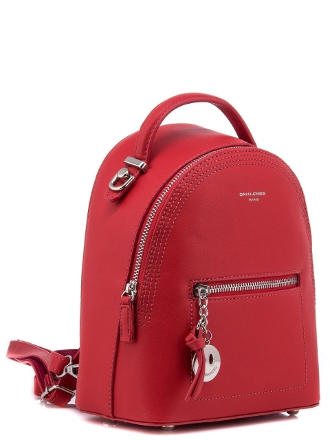 Красный рюкзак David Jones (Дэвид Джонс) - артикул: 0К-00001738 - ракурс 1