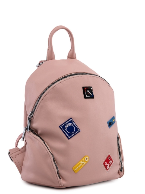 Розовый рюкзак Fabbiano (Фаббиано) - артикул: 0К-00023540 - ракурс 1