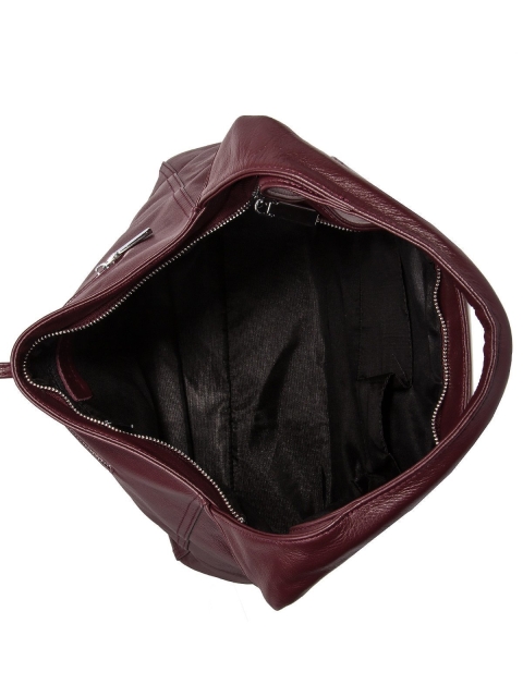 Бордовая сумка мешок Angelo Bianco (Анджело Бьянко) - артикул: 0К-00018434 - ракурс 4