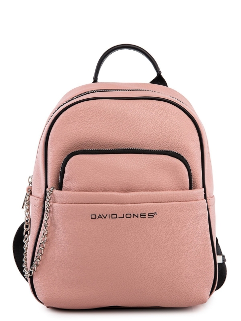 Розовый рюкзак David Jones (Дэвид Джонс) - артикул: 0К-00026061 - ракурс 1