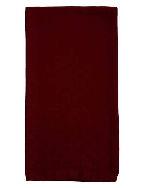 Бордовый платок Палантин (Палантин) - артикул: 0К-00024195 - ракурс 1