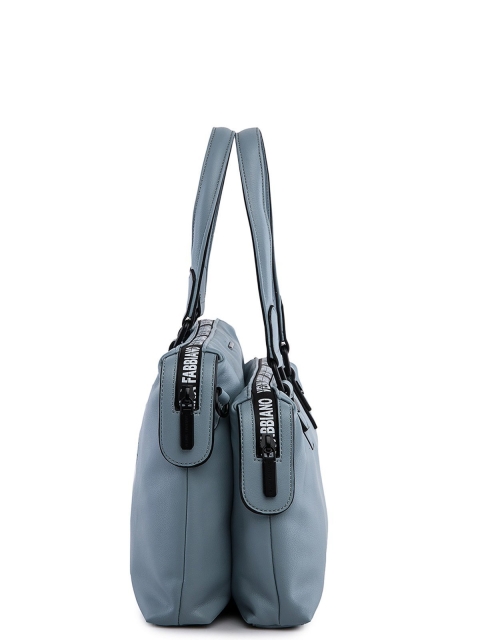 Голубая сумка классическая Fabbiano (Фаббиано) - артикул: 0К-00023477 - ракурс 2