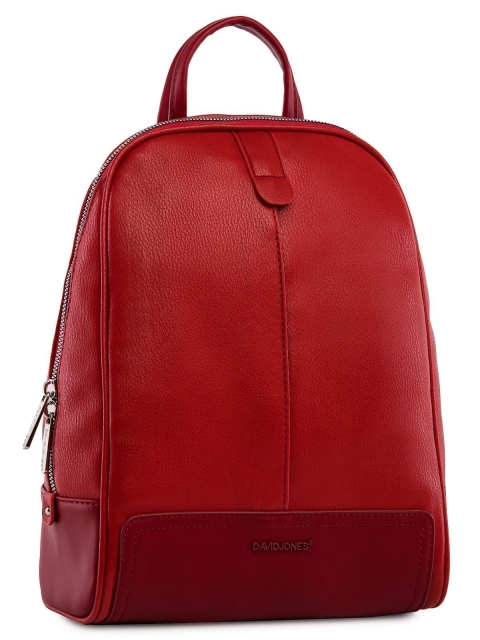 Красный рюкзак David Jones (Дэвид Джонс) - артикул: 0К-00026105 - ракурс 1