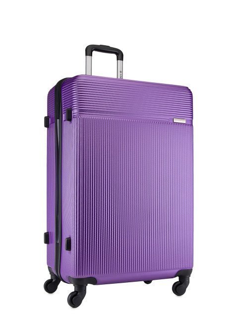 Фиолетовый чемодан 4 Roads (4 Roads) - артикул: 0К-00044085 - ракурс 1