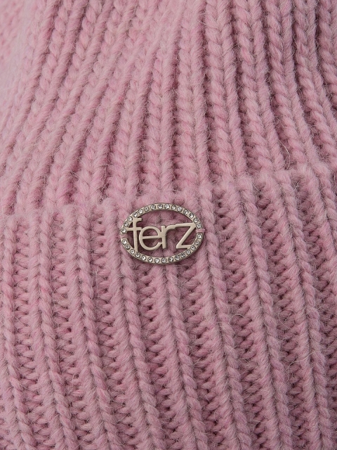 Розовая шапка FERZ (FERZ) - артикул: 0К-00035092 - ракурс 2