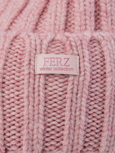 Розовая шапка FERZ (FERZ) - артикул: 0К-00044313 - ракурс 2