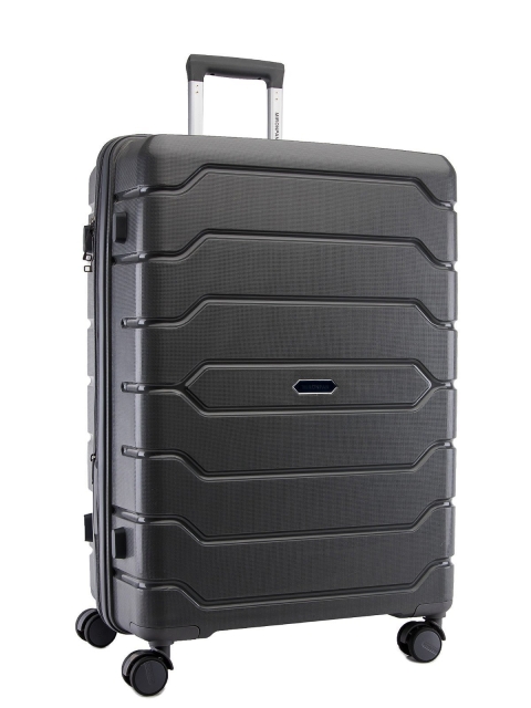 Серый чемодан МIRONPAN (МIRONPAN) - артикул: 0К-00041225 - ракурс 1
