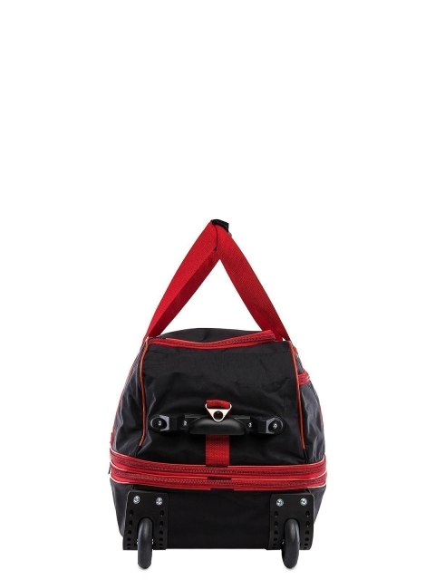 Чёрно-красная сумка на колёсах Lbags (Эльбэгс) - артикул: 0К-00028735 - ракурс 2