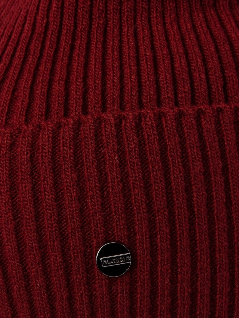 Бордовая шапка Gracia (Gracia) - артикул: 0К-00032009 - ракурс 2
