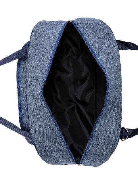 Синяя дорожная сумка Lbags (Эльбэгс) - артикул: 0К-00027400 - ракурс 4