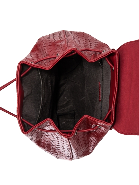 Темно-Красный рюкзак David Jones (Дэвид Джонс) - артикул: 0К-00036019 - ракурс 4