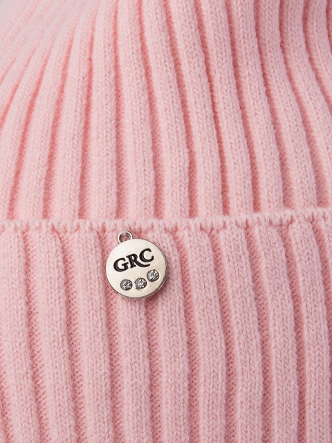 Розовая шапка Gracia (Gracia) - артикул: 0К-00032028 - ракурс 2
