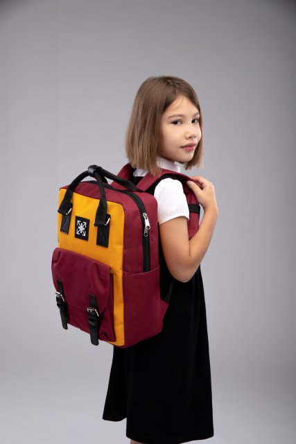 Жёлтый рюкзак S.Lavia (Славия) - артикул: 00-72 000 55 - ракурс 6