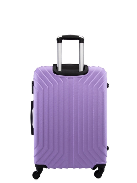Светло-сиреневый чемодан Корона (Корона) - артикул: 0К-00041234 - ракурс 3