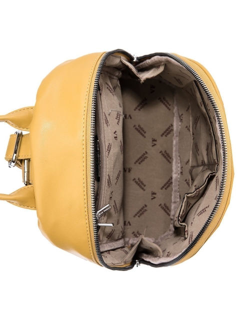 Горчичный рюкзак Fabbiano (Фаббиано) - артикул: 0К-00038249 - ракурс 4
